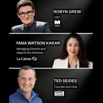 Robyn Grew, Yana Watson Kakar, Ted Seides Event