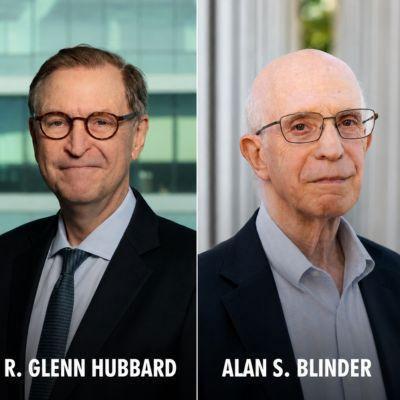 R. Glenn Hubbard & Alan S. Blinder Event