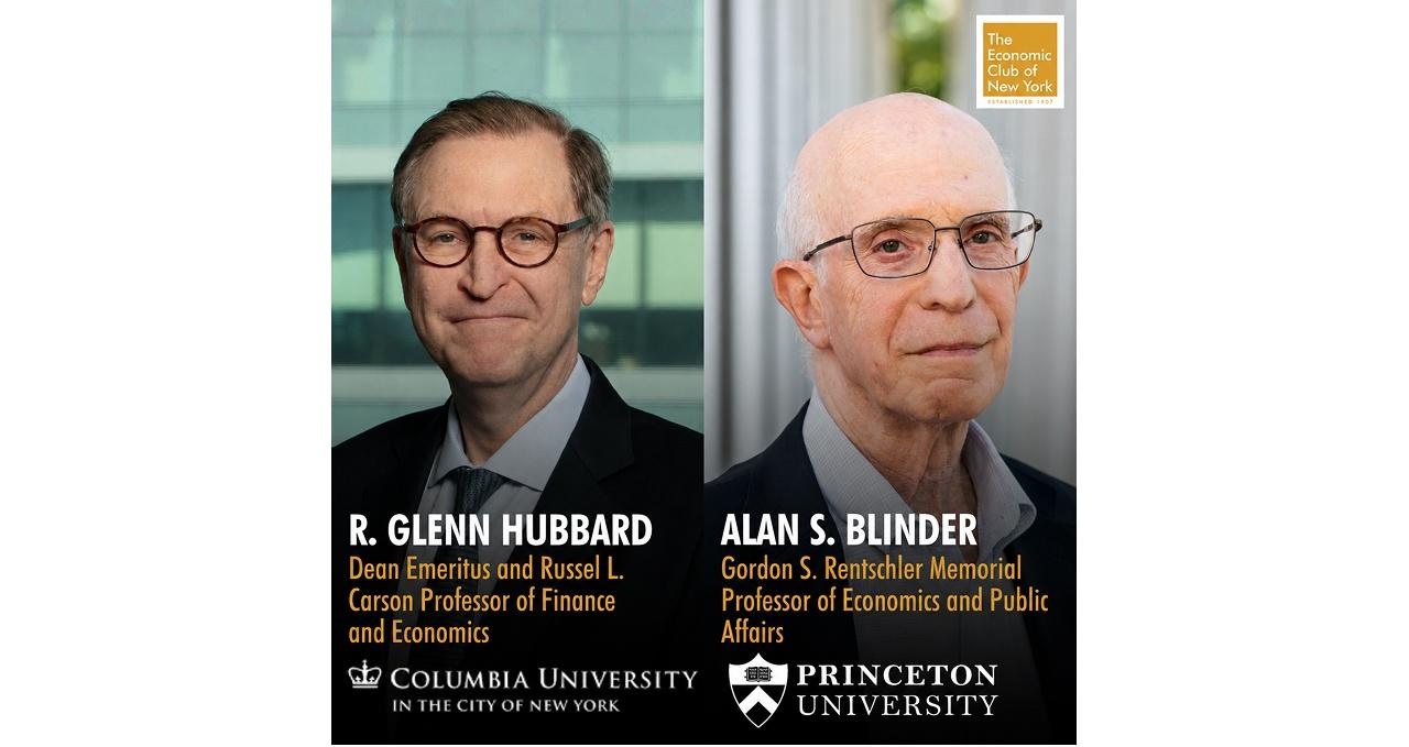 R. Glenn Hubbard & Alan S. Blinder  Event